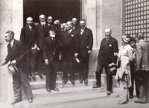 Inauguration du Centre international de synthèse, 1929
